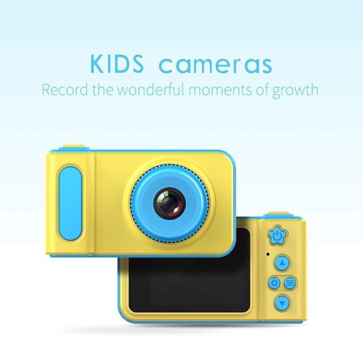 พร้อมส่ง-กล้องดิจิตอลสำหรับเด็ก-เมนูภาษาไทย-กล้องถ่ายรูปเด็ก-กล้องดิจิตอลเด็ก-สามารถถ่ายวิดิโอได้-กล้องดิจิตอล