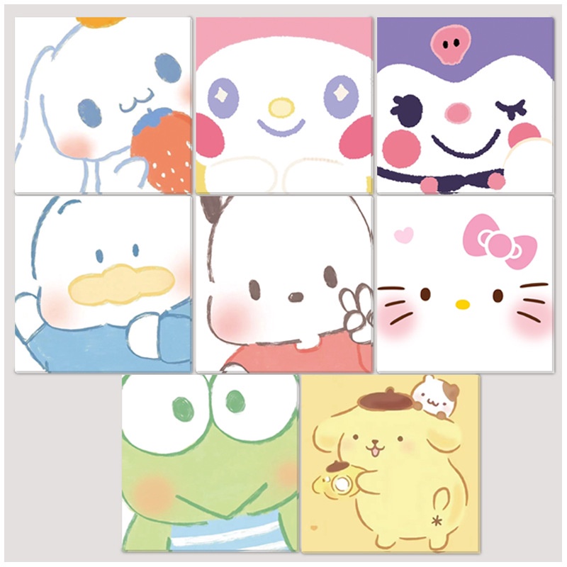 กระดาษโน๊ต-ลายการ์ตูนน่ารัก-แบบพกพา-แบบเรียบง่าย-สไตล์ญี่ปุ่น-สําหรับนักเรียนหญิง