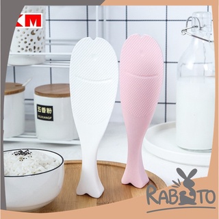 【ถูกที่สุด】RABITO 【KM6206】ที่ตักข้าว ตักข้าว ช้อนอาหาร ทัพพีตักข้าว ที่ตักข้าว ที่ตักข้าวน่ารัก น่าใช้