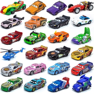 โมเดลรถยนต์ Disney Pixar 3 Racing Party Old Mo Portugal สีดํา ของเล่นสําหรับเด็ก