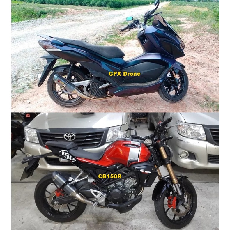 ชุดท่อแต่ง14นิ้ว-ครบชุด-mslaz-r15-mt15-new-r15-xsr155-cbr150r-gsx150r-cbr150r-2019-demon150gr-gn-cb150r-gpx-drone-pcx150