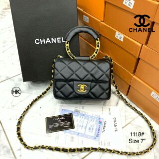 กระเป๋าสไตล์ชาแนล Chanel bag style กระเป๋าสะพายไหล่ 
เกรดพรีเมี่ยม