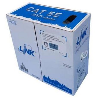 link-สายแลน-แบบกล่อง-us9015-original-cat5e-utp-cable-305m-box