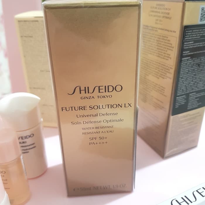 แท้ฉลากไทย-shiseido-future-solution-lx-universal-defense-water-resistant-spf50-pa-50ml