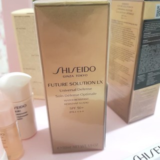 แท้ฉลากไทย Shiseido Future Solution LX Universal Defense Water Resistant SPF50+ PA++++ 50ml