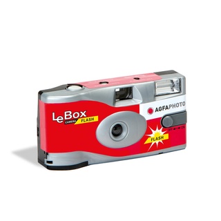 ภาพขนาดย่อของภาพหน้าปกสินค้าAGFAPHOTO LEBOX SINGLE USE CAMERA กล้องฟิล์มใช้แล้วทิ้ง จากร้าน pixoneonline บน Shopee