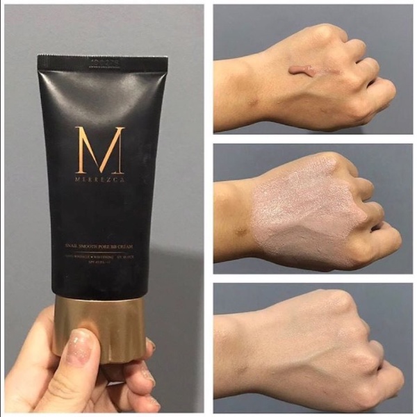 merrezca-snail-smooth-pore-bb-cream-spf45-pa-50มล