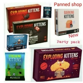 ภาพหน้าปกสินค้า(พร้อมส่ง)🛑 EXPLODING KITTENS แมวระเบิด บอร์ดเกม 😋😀😤🤕 ที่เกี่ยวข้อง