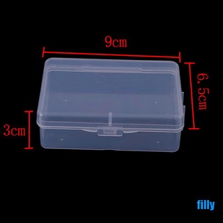 [Fl] กล่องพลาสติกใสทรงสี่เหลี่ยม 9ซมx6.5ซม X 3ซม Iy