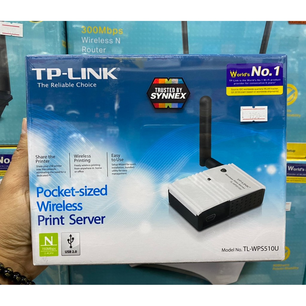 PLink 150Mbps PocketSized Wireless Print Server TLWPS510U Shopee