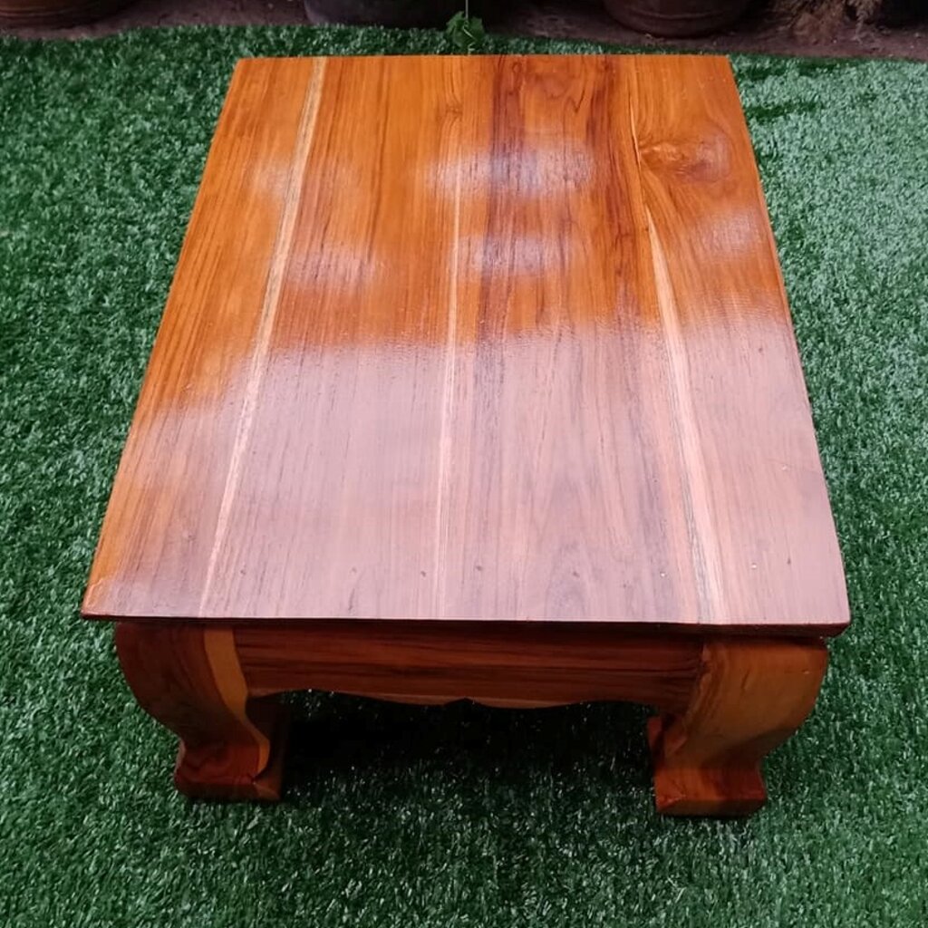 โต๊ะวางพระขาสิงห์-ขนาด-29-5x40x17-5cm-โต๊ะ-ฐานวางพระ-โต๊ะยอดไม้สัก