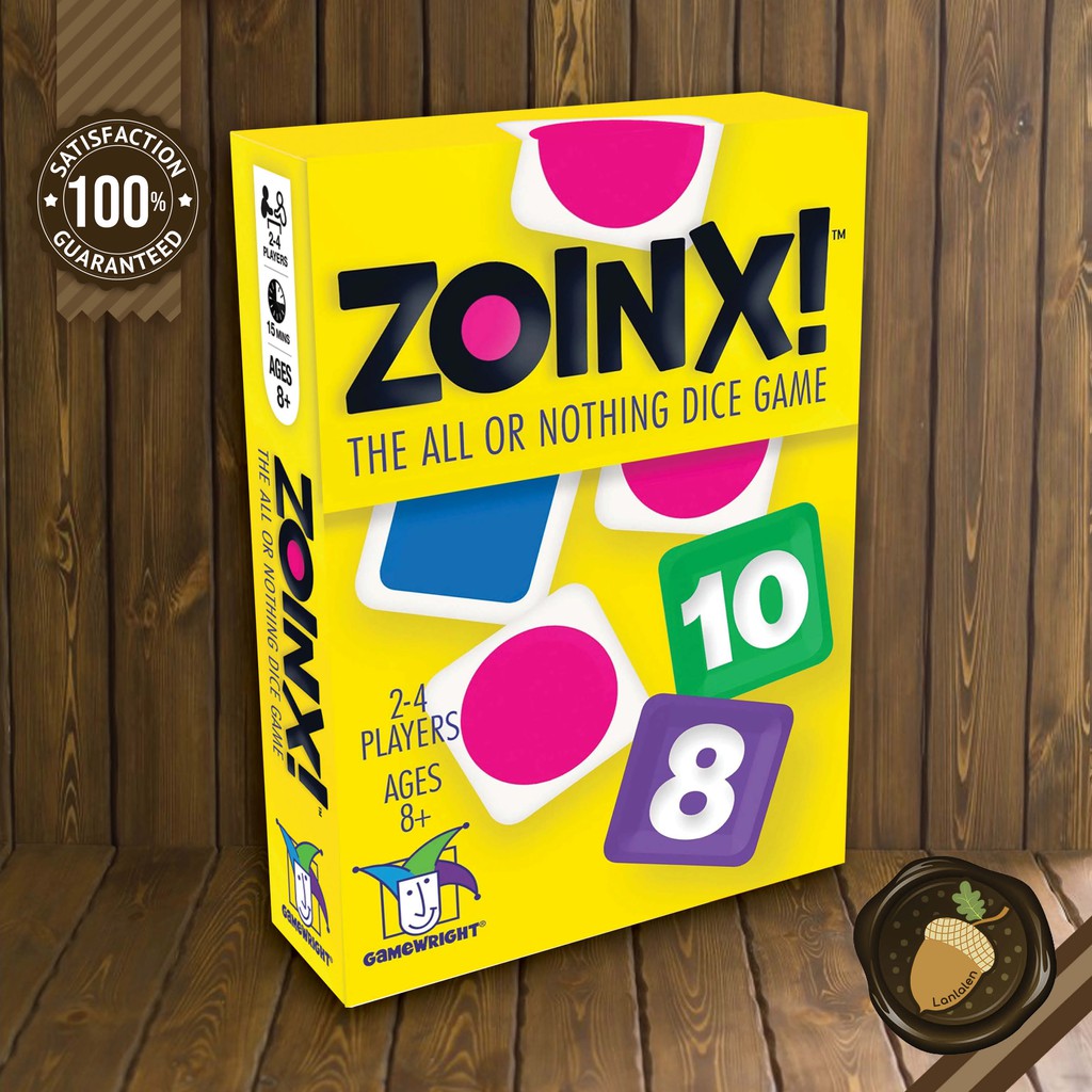 Zoinx บอร์ดเกม คู่มือภาษาอังกฤษ (Boardgame บอร์ดเกม การ์ดเกม เกม ...