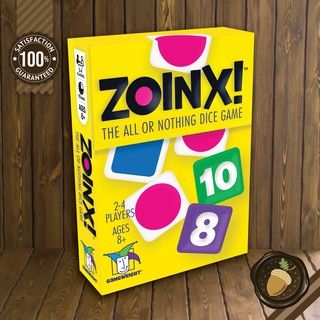 Zoinx บอร์ดเกม คู่มือภาษาอังกฤษ (Boardgame บอร์ดเกม การ์ดเกม เกม ...