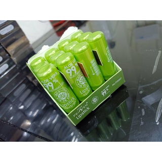 ลิปอโลเวร่า 99% ลิปว่านหางจระเข้ Lip PEIYEN aloe vera ( 1 โหล 12แท่ง )