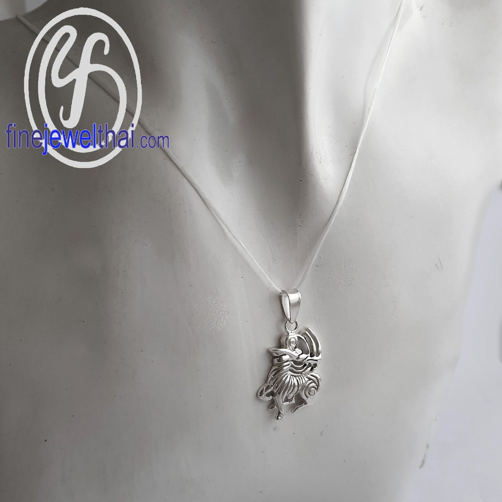 finejewelthai-จี้ราศี-ราศีธนู-จี้เงินแท้-sagittarius-silver-pendant-p117300