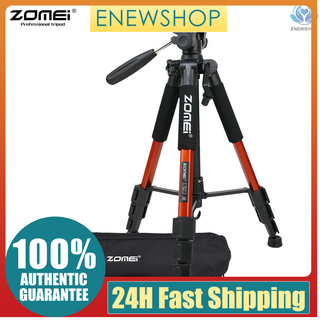 【Enew】Zomei Q111 ขาตั้งกล้องอลูมิเนียมน้ําหนักเบาแบบพกพา 142 ซม. / 56 นิ้วสําหรับ Canon Nikon Sony Dslr