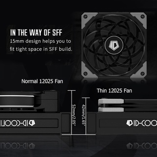 ภาพขนาดย่อของภาพหน้าปกสินค้าfol 12015XT 120mm PWM PC Case Fan Ultra Slim Quiet Computer CPU Water Cooler Fan จากร้าน followyoua.th บน Shopee ภาพที่ 5