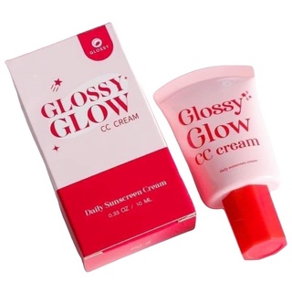 glossy glow กันแดด กลอสซี่โกลว์ กันแดดหน้าเงา ฉ่ำ เนื้อ cc ไม่อุดตัน ใช้ได้ทุกสีผิว ของแท้‼️