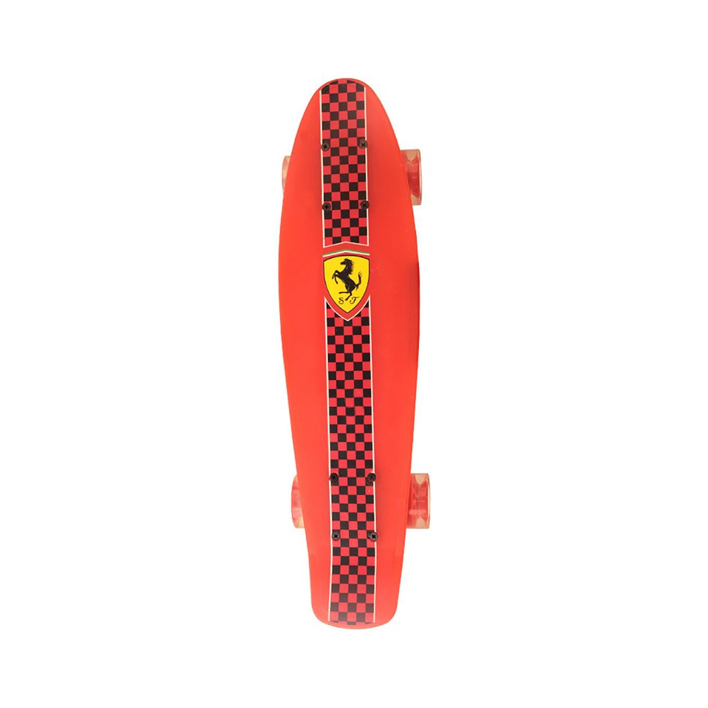 mesuca-ferrari-penny-skateboard-เฟอร์รารี่-สเก็ตบอร์ด-สีแดง-สีดำ