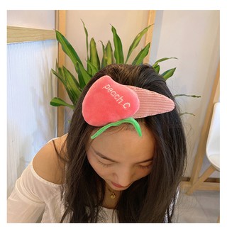 🌈PEACH C กิ๊ฟยัก กิ๊ฟพีช น่ารัก เกาหลีๆ 🌈 ขายปลีกส่ง กิ๊ฟยักราคาถูก 2021 Hair clip