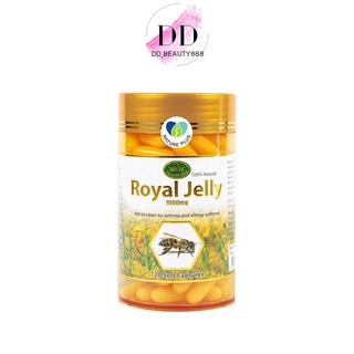 นมผึ้ง Natures king royal jelly 1000mg 120 เม็ด (1 กระปุก)