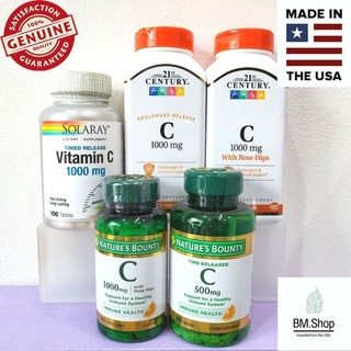 สินค้า วิตามินซี vitamin C 1000/500mg rose hip time release