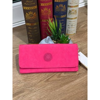 Kipling Brownie long tri-fold wallets กระเป๋าสตางค์