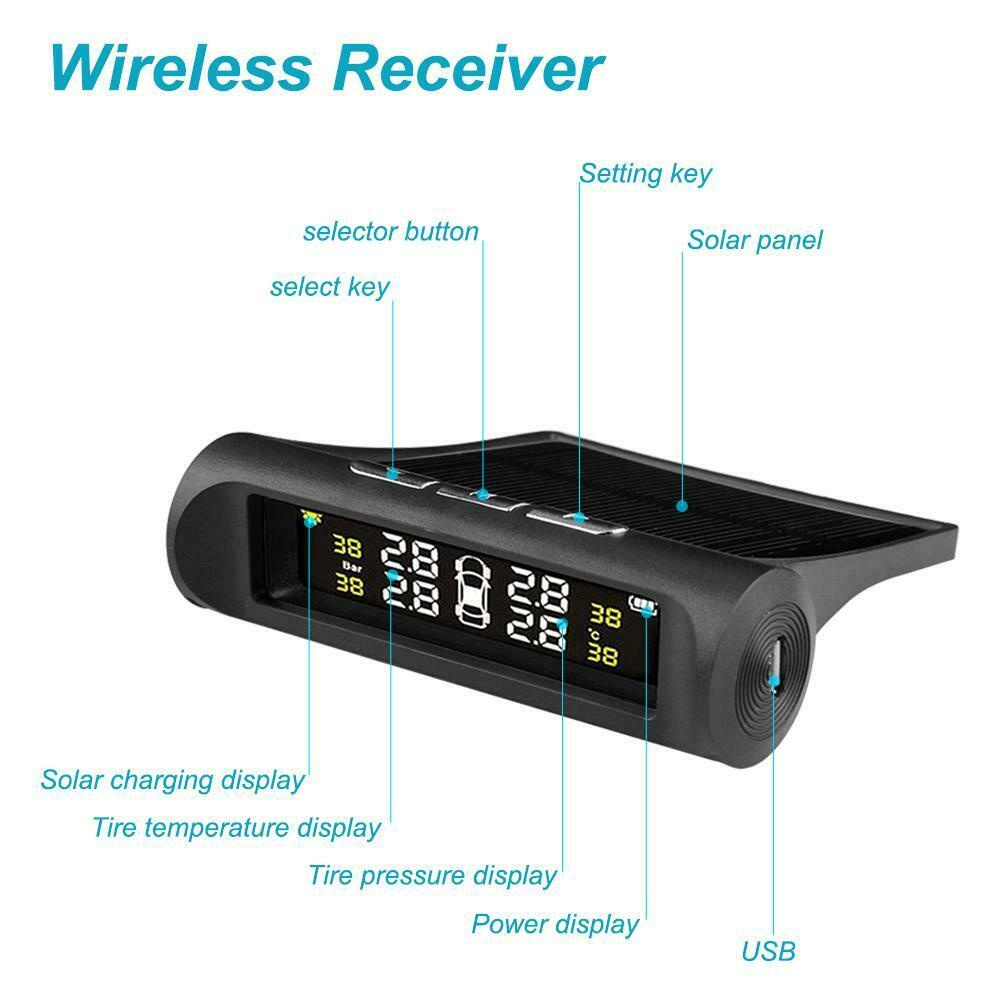 เครื่องวัดลมยางไร้สาย-tpms-เครื่องวัดลมยาง-tpms-car-senser-วัดลมยางรถยนต์-แรงดันลมยาง-รุ่นใหม่หน้าจอสว่างสดใส-an-01b