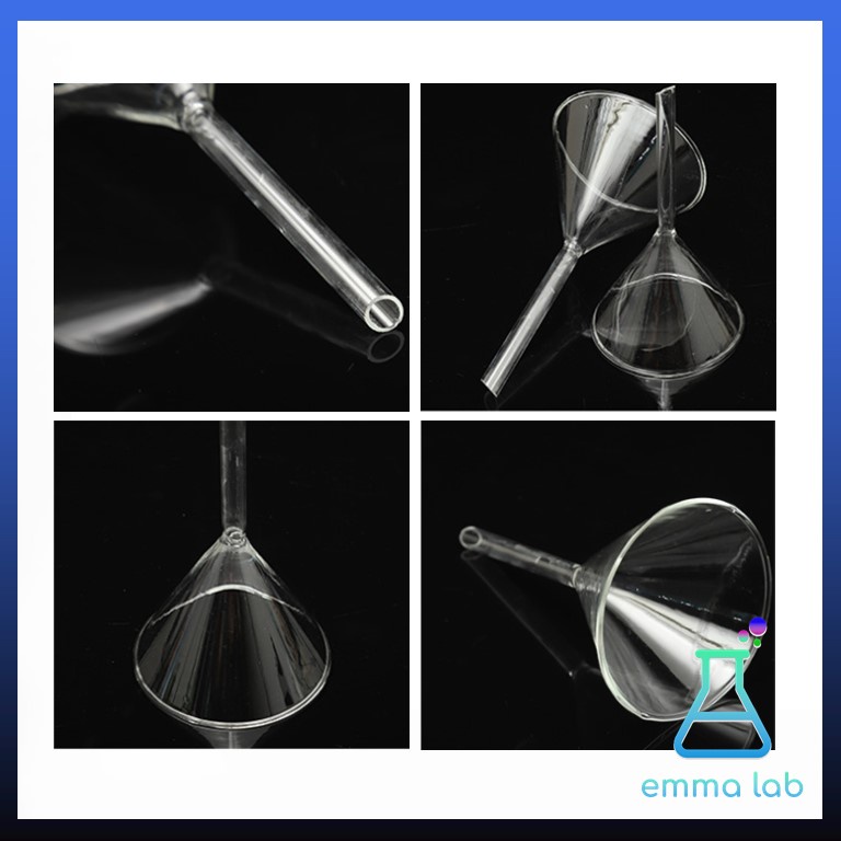 funnel-กรวยแก้ว-glass-funnel-กรวยเทสารเคมี-กรวยห้องทดลอง-กรวยวิทยาศาสตร์-กรวย-ห้องทดลอง-6cm-7-5cm-9cm