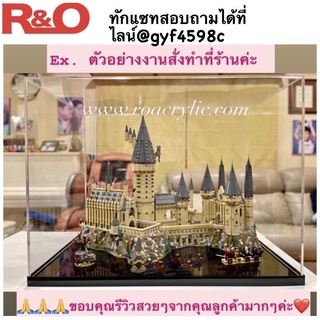 สินค้า กล่องครอบโมเดลขนาด40x40x25cm.พร้อมฐาน