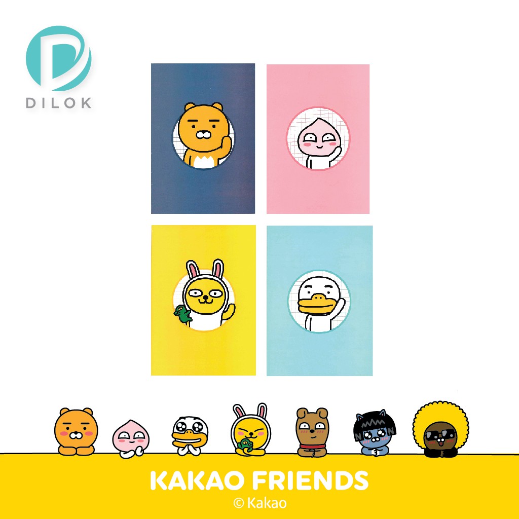 kakao-friends-สมุดริมด้าย-a5-kk225