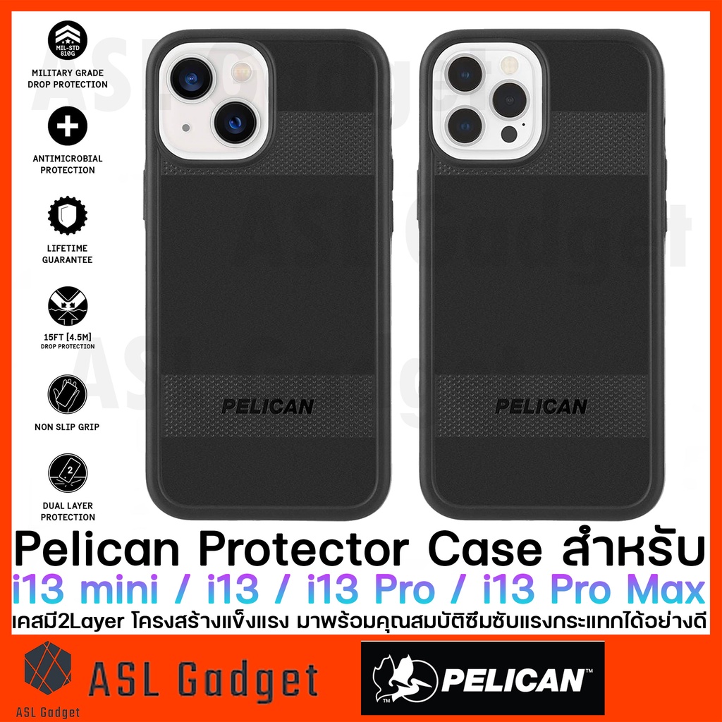 pelican-protector-case-สำหรับ-i13-mini-13-13-pro-13-pro-max-เคสโครงสร้างแข็งเเรง-กันกระแทกอย่างดี