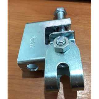 ภาพขนาดย่อของสินค้าบีมแคล้มมีปีก+ตัวชุดปรับองศา /Beam Clamp F-2 & Hanger 5/16"