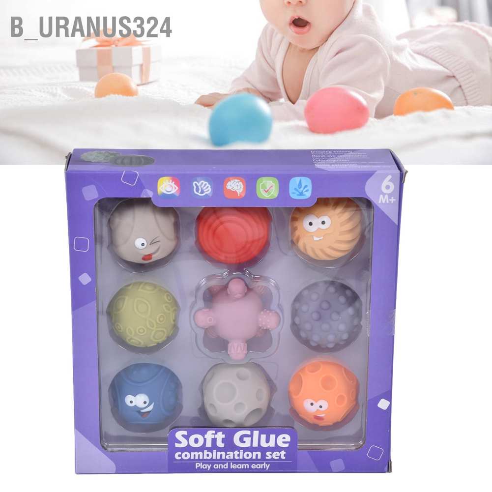 b-uranus324-9pcs-set-baby-textured-sensory-balls-bright-color-soft-squeeze-toy-for-6-months-toddlers-child