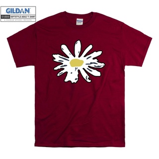 T-shirt  เสื้อยืดลําลอง พิมพ์ลายดอกเดซี่ แฟชั่นสําหรับผู้ชายS-5XL