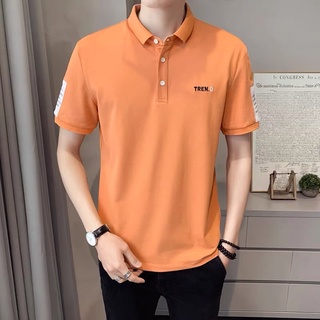 เสื้อโปโลสีพื้น เสื้อโปโล สำหรับผู้ชาย Men Polo Shirt