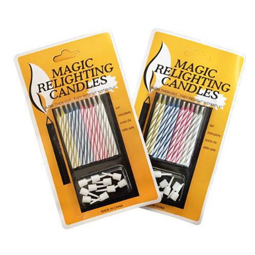 รูปภาพของMagic Candles เทียนวันเกิด เป่าไม่ดับลองเช็คราคา