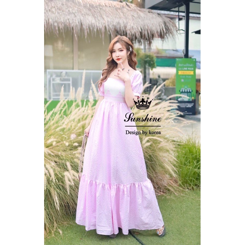 เดรสหัวใจชม-s-l-xl-2xl-3xl-lady-sunshine