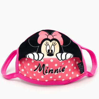 หน้ากากผ้าเด็ก Minnie Mouse ลิขสิทธิ์แท้ [100%] แมสเด็ก พร้อมส่ง❗️