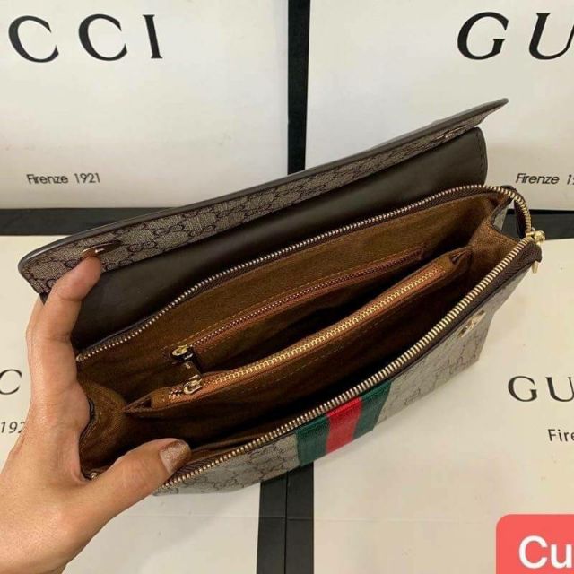 กระเป๋า-แบรนด์งานปั๊ม-เกรดมิลเลอร์-ขนาด-9-5นิ้ว-gc-กุชชี่-gucci