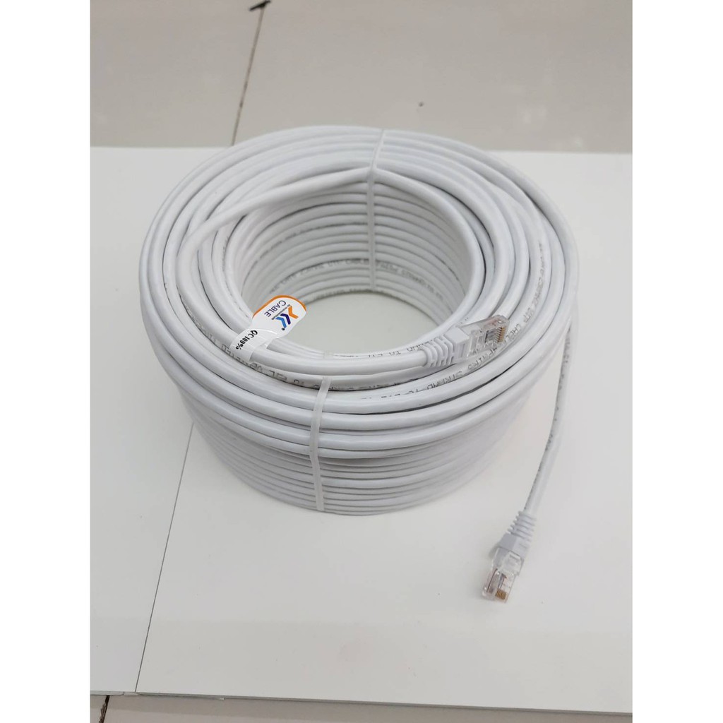 cable-lan-cat6-สายแลนด์-สายอินเตอร์เนต-ความเร็วจิกบิท-ความยาว-50-เมตร-แบบสำเร็จ-เข้าหัวแล้วใช้งานได้เลย