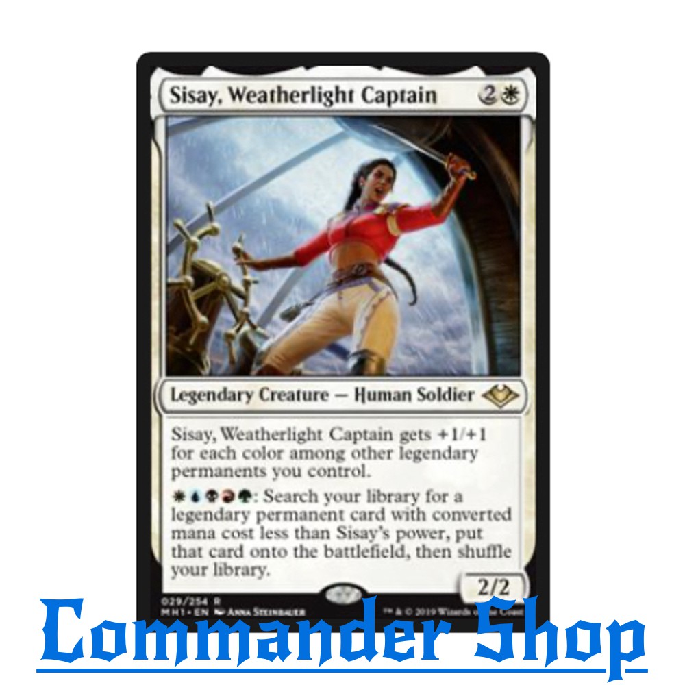 Sisay, Weatherlight Captain (Legendary Creature - Human Soldier) White ...