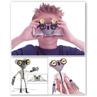 Ben 10 Greymatter 8.5" Metamorfigure 2006 Bandai - Transforms Into Binoculars