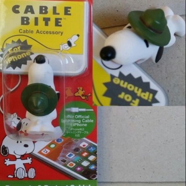 กันสายชาร์ตหัก Cable Mascot ลาย สนู๊ปปี้ SNoopy | Shopee Thailand