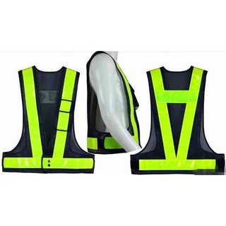 ภาพขนาดย่อของภาพหน้าปกสินค้าF11 safety vest Reflective Vest เสื้อกั๊กสะท้อนแสง,ความปลอดภัยเสื้อกั๊กสะท้อนแสงเห็นได้ชัด Traffic Construction จากร้าน x_boxsafetyshop บน Shopee