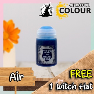 (Air) BLUE CLEAR Citadel Paint แถมฟรี 1 Witch Hat