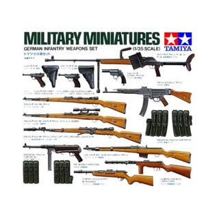 โมเดลประกอบ Tamiya 1/35 TA35111 MILITARY MINIATURS GERMAN