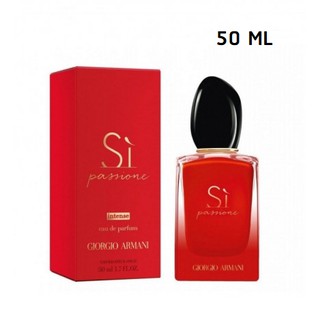 (50 ML - Intense) Giorgio Armani  SI Passione Intense EDP 50 ml. กล่องซีล