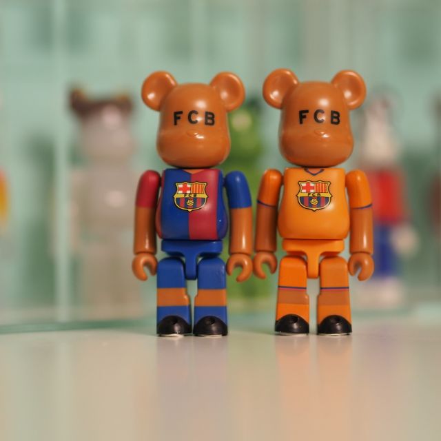 Bearbrick fc cheap barcelona