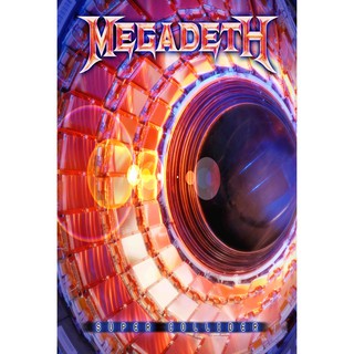 โปสเตอร์ Megadeth เมกาเดท Rock Poster รูปภาพติดห้อง ตกแต่งผนัง โปสเตอร์วงดนตรี โปสเตอร์ติดผนัง โปสเตอร์วงร็อค ของสะสม